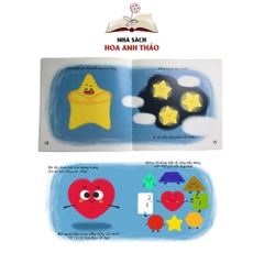 Sách Ehon Nhật bản Combo 10 cuốn màu sắc, âm thanh, hình khối cho bé 06 tuổi