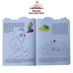 Sách - Bé tô màu và đọc truyện song ngữ Việt Anh