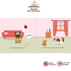 Sách - Mẹ hỏi bé trả lời - Giúp bé phát triển ngôn ngữ và giao tiếp( dành cho trẻ trên 1 tuổi)