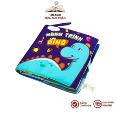 Sách vải Lalala baby đa tương tác Hành trình của Dino