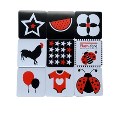 Thẻ Flash card kích thích thị giác cho bé từ 0-1 tuổi