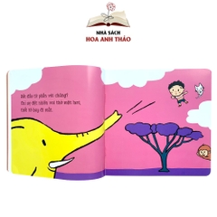 Sách - Ehon bé ngoan Tớ muốn ăn một con voi phát triển toàn diện cho bé 0-3 tuổi (Bộ 5 quyển)