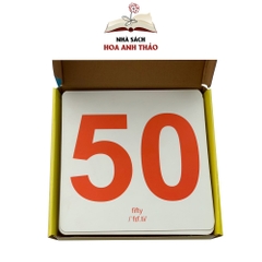 Bộ thẻ Flashcard Việt Hà dạy trẻ học toán Dot Card cho bé từ 3 tháng đến 6 tuổi