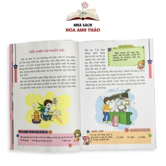 Sách Dạy trẻ tự bảo vệ và tránh nguy hiểm cho trẻ từ 5 đến 15 tuổi