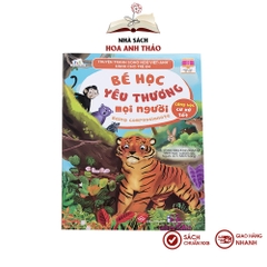 Sách - Cùng học cư xử tốt - Truyện tranh song ngữ Việt Anh dành cho trẻ em