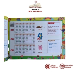 Sách - Tập đánh vần Tiếng Việt theo sơ đồ tư duy bé từ 4-6 tuổi phiên bản âm thanh 4.0