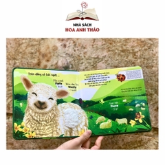 Sách - Sờ chạm khám phá Thế giới động vật phát triển giác quan của trẻ
