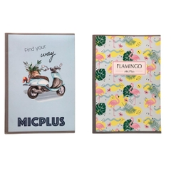 Vở kẻ ngang 80 trang Minh Châu 251- MICPLUS khổ 17.5x25 cm