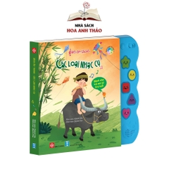 Sách âm thanh - Âm thanh các loại nhạc cụ dành cho trẻ từ 0-6 tuổi