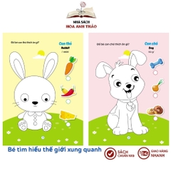 Sách - Tô màu bé tô màu song ngữ Anh Việt phát triển trí thông minh