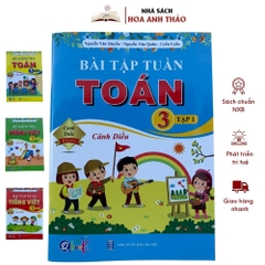 Sách - Bài Tập Tuần và Đề Kiểm Tra Toán - Tiếng Việt Lớp 3 - Học Kì 1 - Cánh Diều