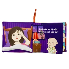 Sách vải Lalala Baby Giáo dục cảm xúc,