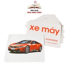 Bộ thẻ thông minh Flashcard Thế giới xung quanh Việt Hà phương pháp Glenn Doman