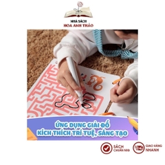 Sách vẽ thông minh cho bé xóa được, học liệu giáo dục sớm thương hiệu Lalala Baby 68 Trang