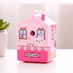 Chuốt chì quay tay Deli 0724 hình ngôi nhà