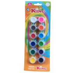 Màu nước - Màu vẽ acrylic tô tượng bộ 12 màu kèm 1 cọ vẽ