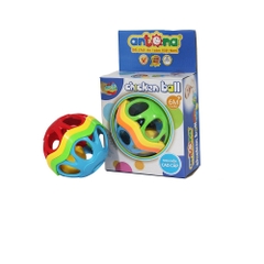 Đồ chơi bóng mềm gà con Chicken ball Antona xúc xắc âm thanh dạng hộp