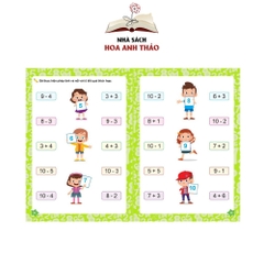 Sách Bé chinh phục Toán học dành cho trẻ 4 - 6 tuổi