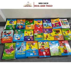 Sách Bé Tô Màu 3-6 Tuổi Nhiều Chủ Đề - set 5 -10 -20