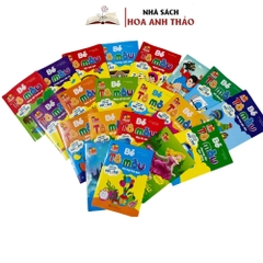 Sách Tô Màu - Bộ 20 Cuốn Tô Màu Cho Bé Nhiều Chủ Đề Cho Bé Thoả Sức Sáng Tạo