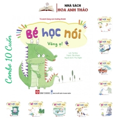Combo 10 Sách - Bé Học Nói - Bé Ngoan Ngoãn, Lễ Phép, Hiểu Chuyện