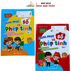 Sách - Combo Chinh phục số và phép tính Tập 1+2