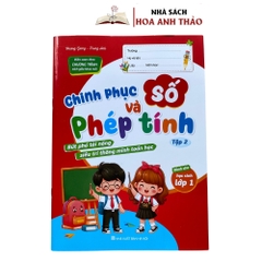 Sách - Combo Chinh phục số và phép tính Tập 1+2