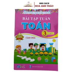 Combo 4 Sách  Bài Tập Tuần Và Đề Kiểm Tra Toán - Tiếng Việt Lớp 3 Cánh Diều Học Kì 2