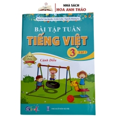Combo 4 Sách  Bài Tập Tuần Và Đề Kiểm Tra Toán - Tiếng Việt Lớp 3 Cánh Diều Học Kì 2