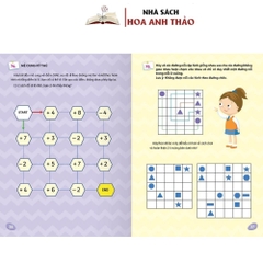 Combo 2 Sách - Trò Chơi & Câu Đố Hack Não - Khám Phá Tiềm Năng Con Trẻ IQ