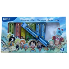 Bút Máy Kim Loai Deli Hoạ Tiết One Piece