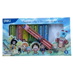 Bút Máy Kim Loai Deli Hoạ Tiết One Piece