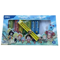 Bút Máy Kim Loai Deli Hoạ Tiết One Piece