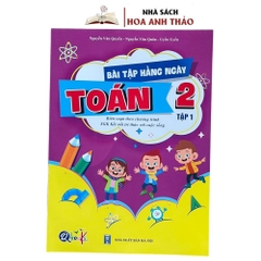 Sách - Combo Bài Tập Hằng Ngày Toán - Tiếng Việt Lớp 2 Tập 1 (Kết nối tri thức với cuộc sống)