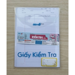 Giấy Kiểm Tra  Điểm 10 Thiên Long ( TP-GKT012, TP-GKT06 )