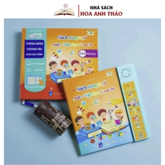 Sách Nói - Song Ngữ Anh - Việt Thanh Nga Thông Minh Tương Tác Giáo Dục Sớm Cho Trẻ Em 3+