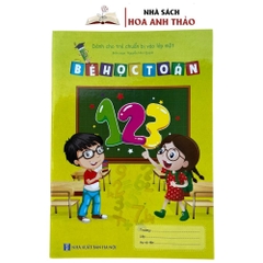 Sách - Bé Tập Viết Dành Cho Bé Chuẩn Bị Vào Lớp Một Và Vở Ô Ly Có Mẫu Chữ ( Tập 1 )