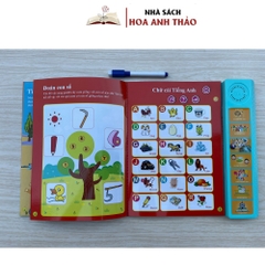 Sách Nói - Song Ngữ Anh - Việt Thanh Nga Thông Minh Tương Tác Giáo Dục Sớm Cho Trẻ Em 3+
