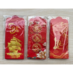 Bao Lì Xì Tết Đẹp Mẫu Truyền Thống - Combo 50 Chiếc ( Hình Giao Ngẫu Nhiên )