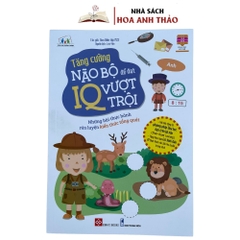 Sách - Tăng Cường Não Bộ Để Đạt IQ Vượt Trội (Dành Cho Trẻ Em Từ 3-9 Tuổi)