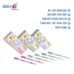 Bút Gel Smooth Flowing Gel Ink Thiên Long Điểm 10 Nét 0.5mm TP-GEL039
