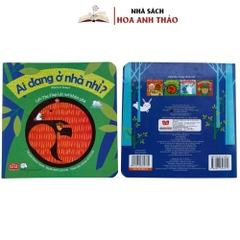 Sách - Lift The Flap Lật Mở Khám Phá Ai Đang Ở Nhà Nhỉ Và Thức Dậy Đi Nào