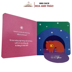 Sách - Lift The Flap Lật Mở Khám Phá Ai Đang Ở Nhà Nhỉ Và Thức Dậy Đi Nào
