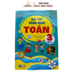 Sách - Combo Bài Tập Hàng Ngày Toán Và Tiếng Việt Lớp 3 - Cánh Diều - Tập 2