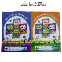 Sách - Combo Bài Tập Hàng Ngày Toán Và Tiếng Việt Lớp 2 - Cánh Diều - Học Kì 2