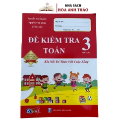Sách - Combo Bài Tập Tuần Và Đề Kiểm Tra Toán - Tiếng Việt Lớp 3 Kết Nối Tri Thức Với Cuộc Sống