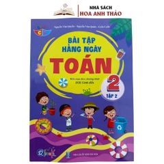 Sách - Combo Bài Tập Hàng Ngày Toán Và Tiếng Việt Lớp 2 - Cánh Diều - Học Kì 2