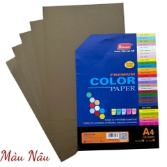 Giấy Bìa Màu A4