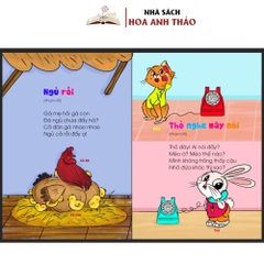 Sách - Thơ Cho Bé Học Nói - Giúp Bé Phát Triển Ngôn Ngữ Và Giao Tiếp - Phát Triển IQ, EQ