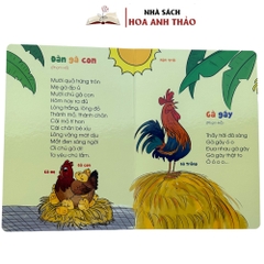 Sách - Thơ Cho Bé Học Nói - Giúp Bé Phát Triển Ngôn Ngữ Và Giao Tiếp - Phát Triển IQ, EQ